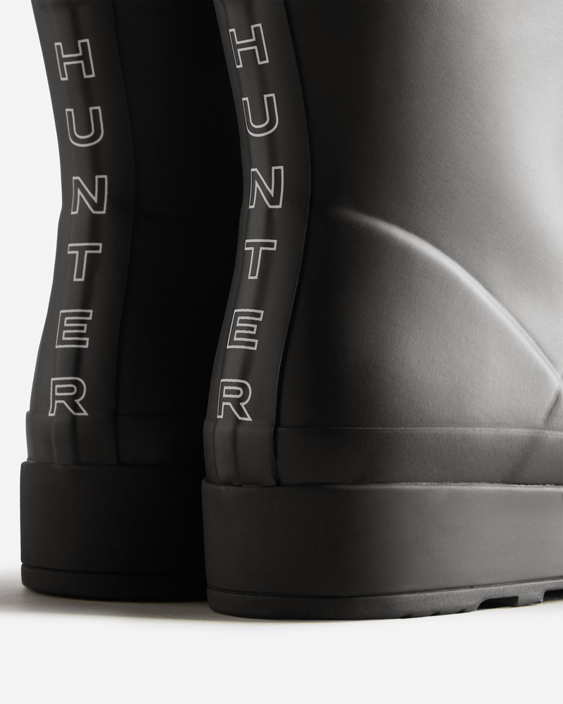 Hunter Play Short HUNTER Backstrap Women Wellington Boots Black | 581002367