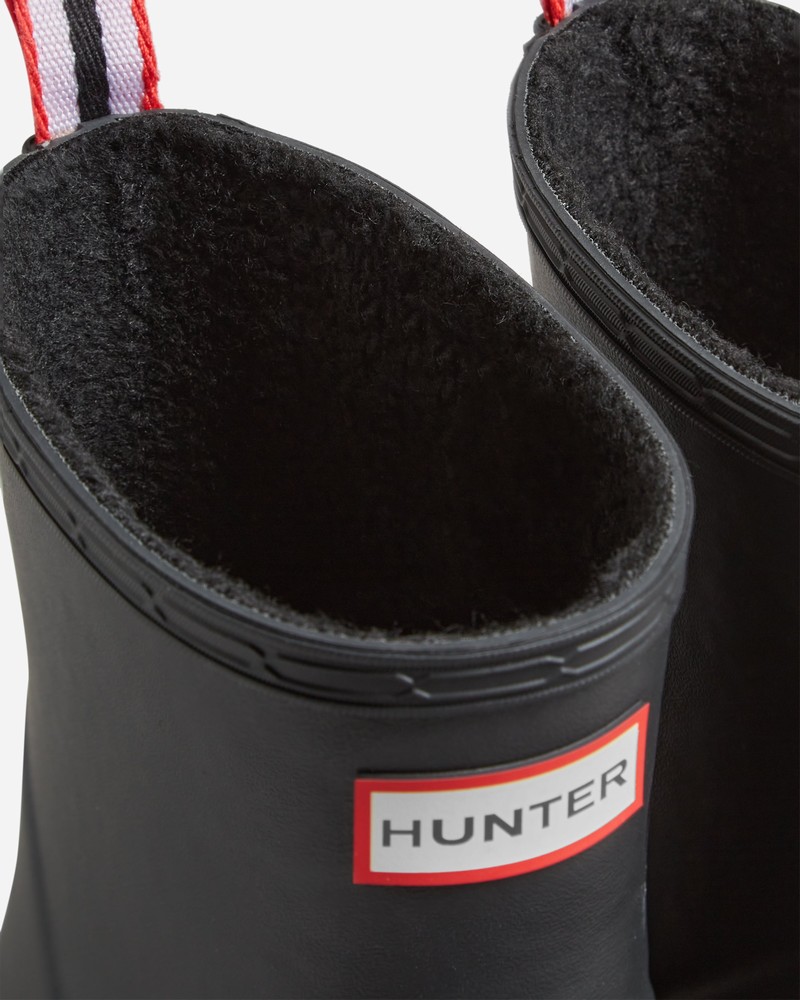 Hunter Play Short Insulated Men Boots Black | 546469656