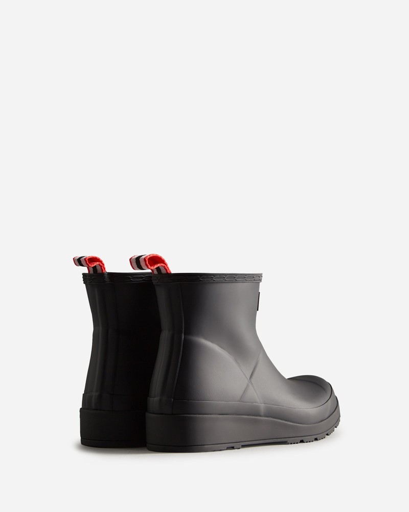 Hunter Play Short Women Wellington Boots Black | 992969185