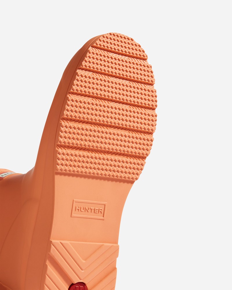 Hunter Play Short Women Wellington Boots Orange | 223595684