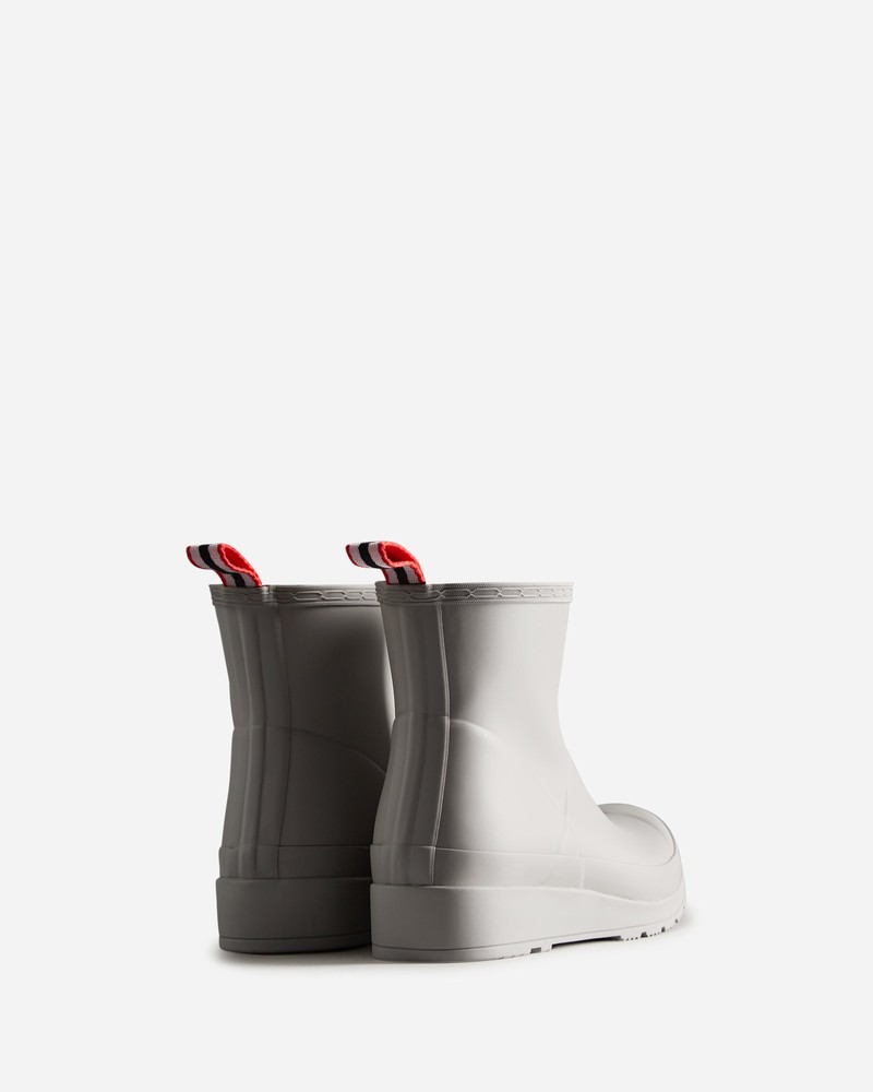 Hunter Play Short Women Wellington Boots Grey | 230185523