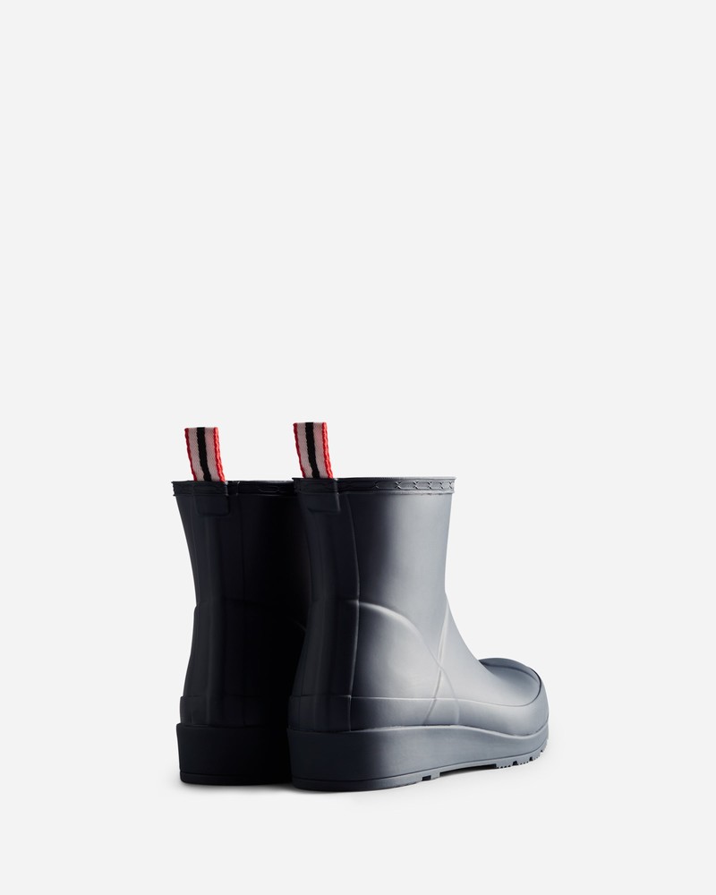 Hunter Play Short Women Wellington Boots Navy | 497625356