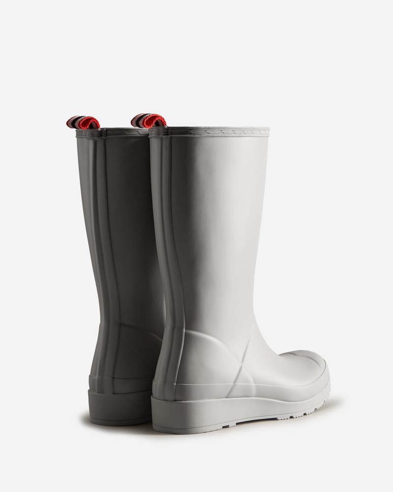 Hunter Play Tall Women Wellington Boots Grey | 619227384