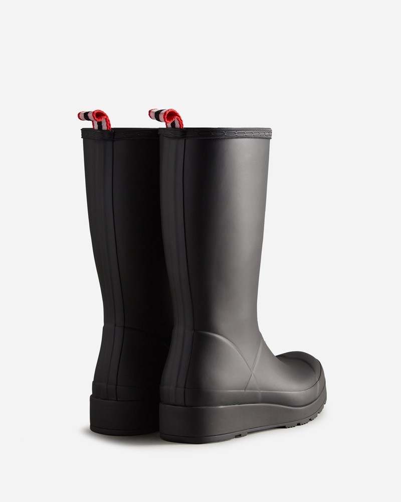 Hunter Play Tall Women Wellington Boots Black | 119050656