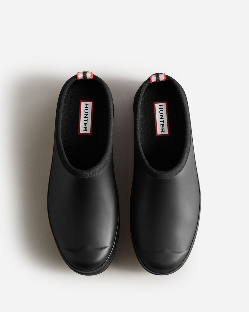 Hunter Play Women Clogs Black | 580316441