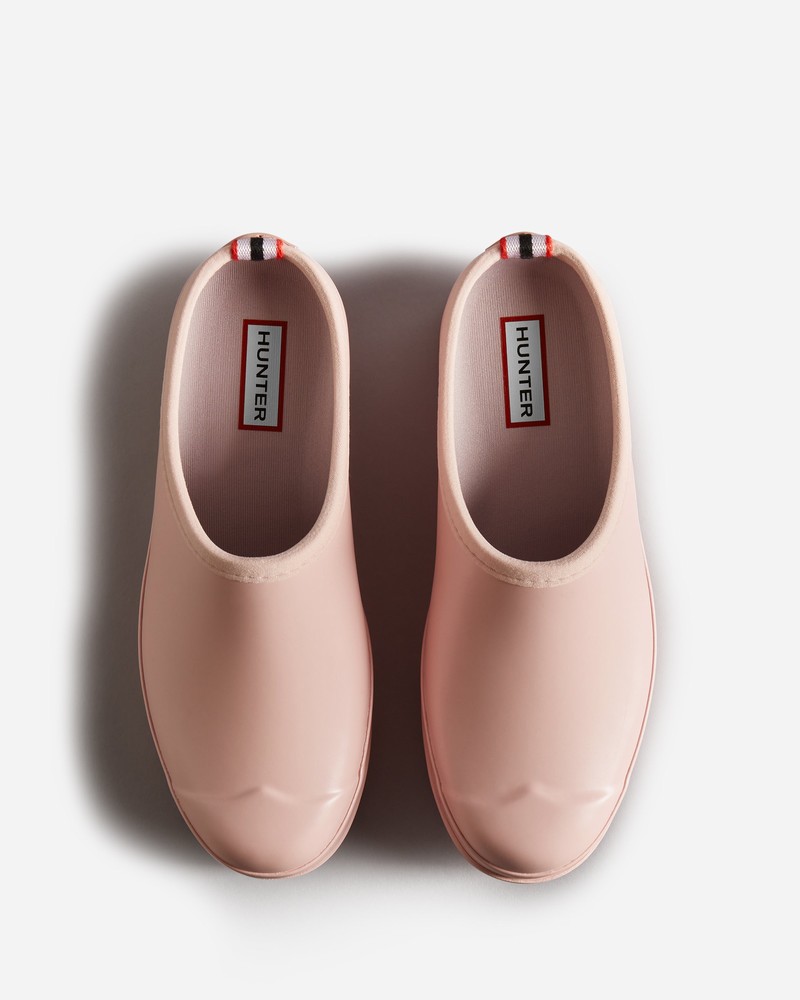 Hunter Play Women Clogs Pink | 871889799