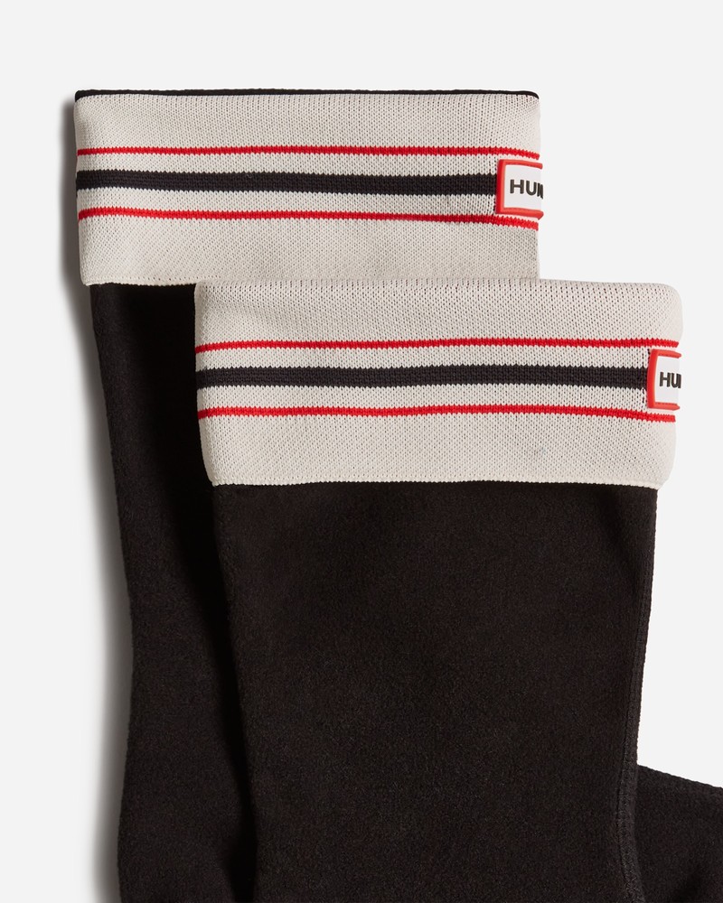 Hunter Recycled Play Boot Women Socks Black | 616336253
