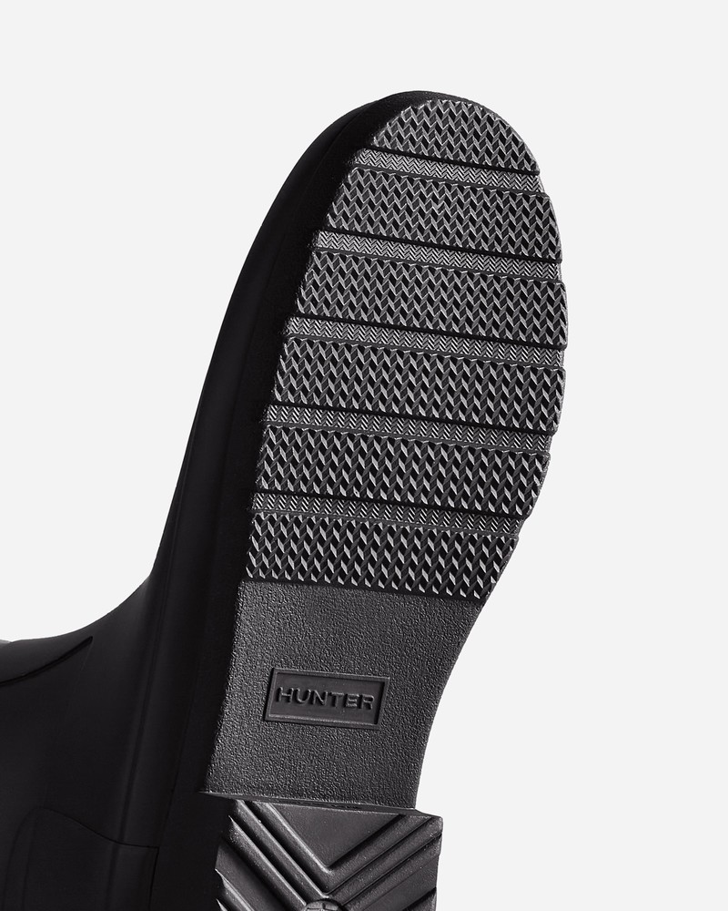 Hunter Refined Slim Fit Short Women Wellington Boots Black | 465154999