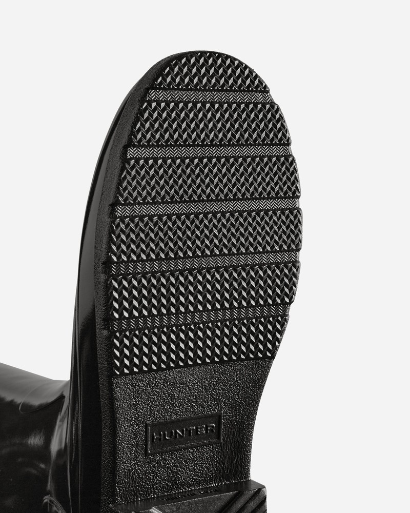 Hunter Refined Slim Fit Tall Gloss Women Wellington Boots Black | 59470435