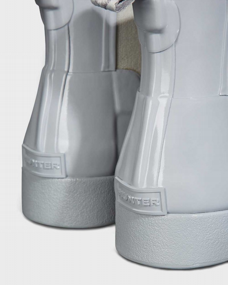 Hunter Refined Slim Fit Women Chelsea Boots Grey | 77225109