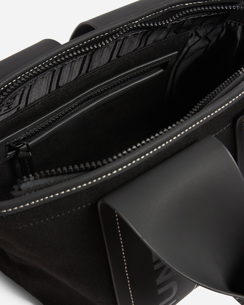 Hunter Refined Stitch Canvas Mini Women Tote Bags Black | 75649783