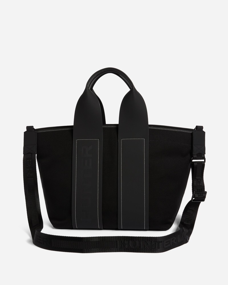 Hunter Refined Stitch Canvas Women Tote Bags Black | 217023562