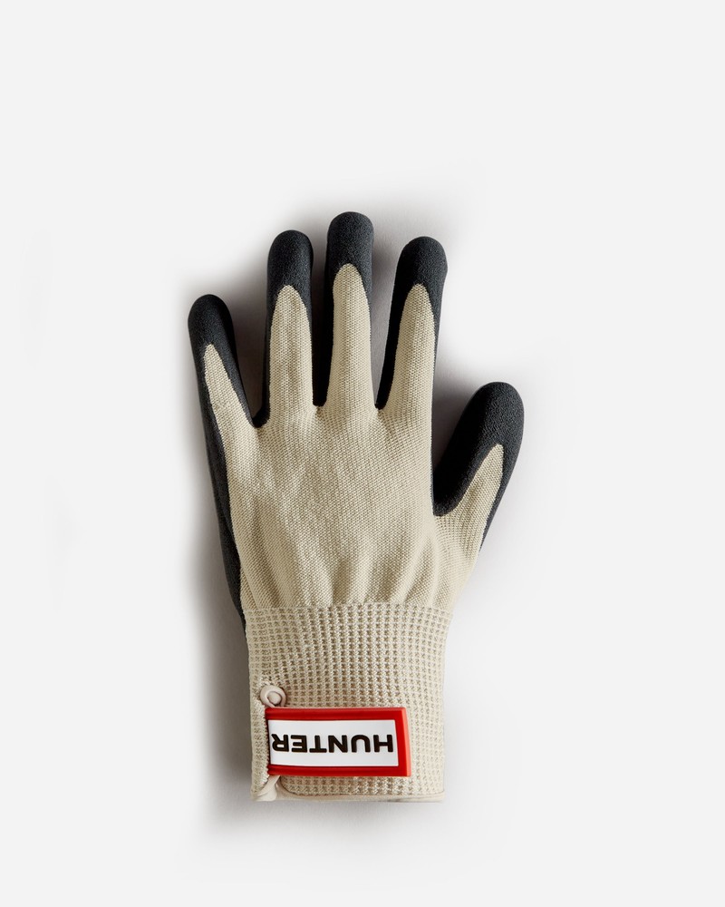 Hunter Rubberised Gardening Men Gloves Navy | 878521298