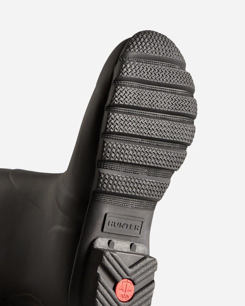 Hunter Short Back Adjustable Women Wellington Boots Black | 233171189