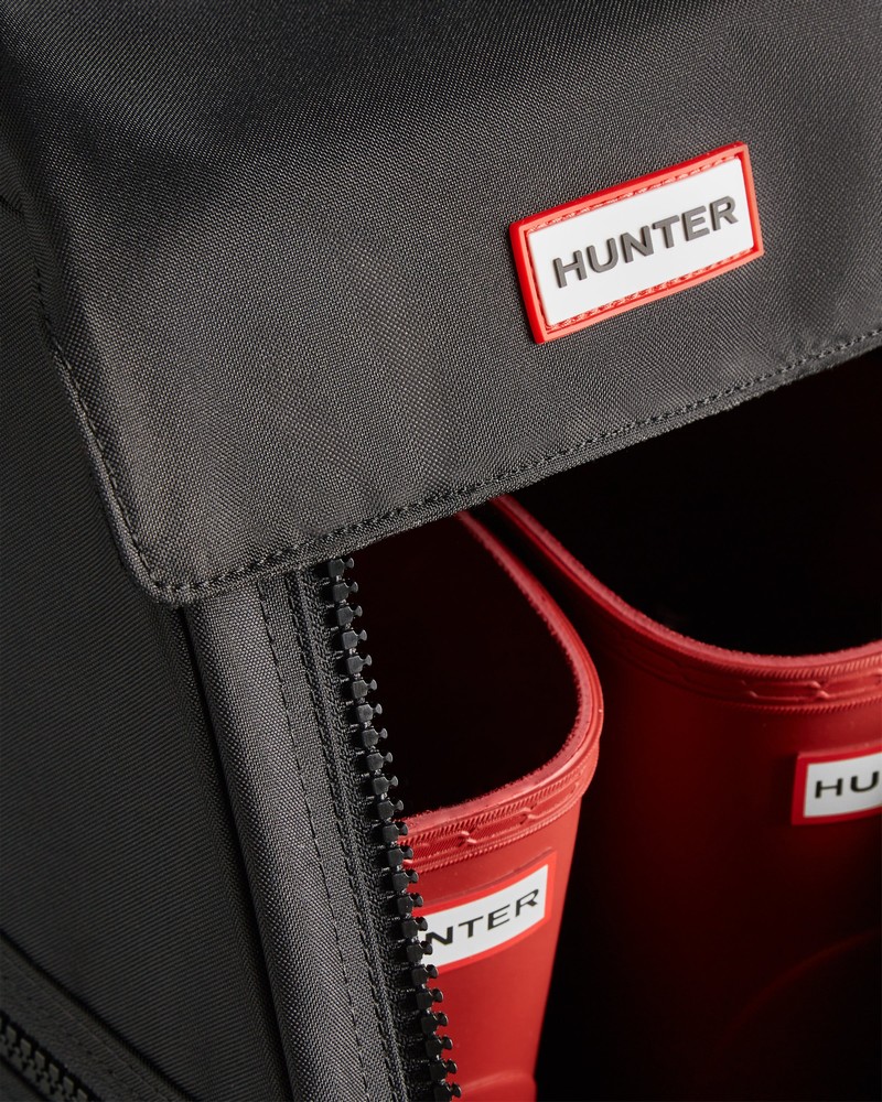 Hunter Short Boot Men Boot Bag Black | 86319523