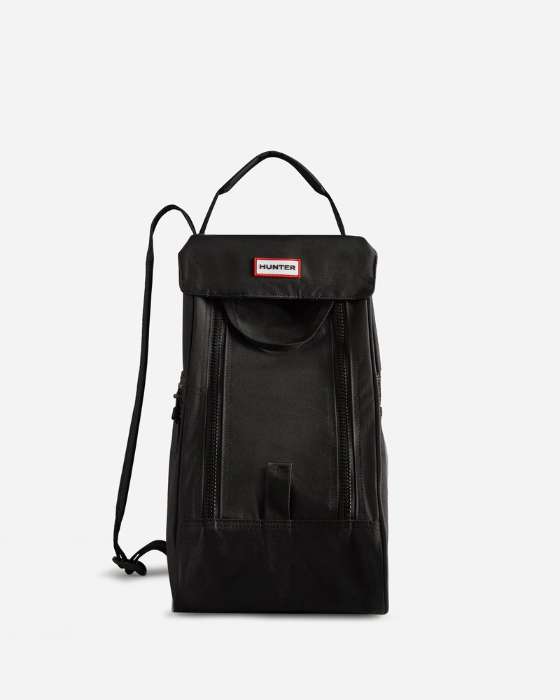 Hunter Short Boot Men Boot Bag Black | 86319523