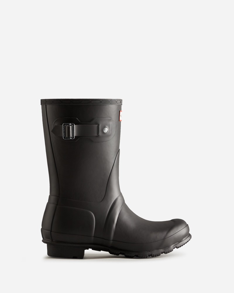 Hunter Short Insulated Women Wellington Boots Black | 73684834