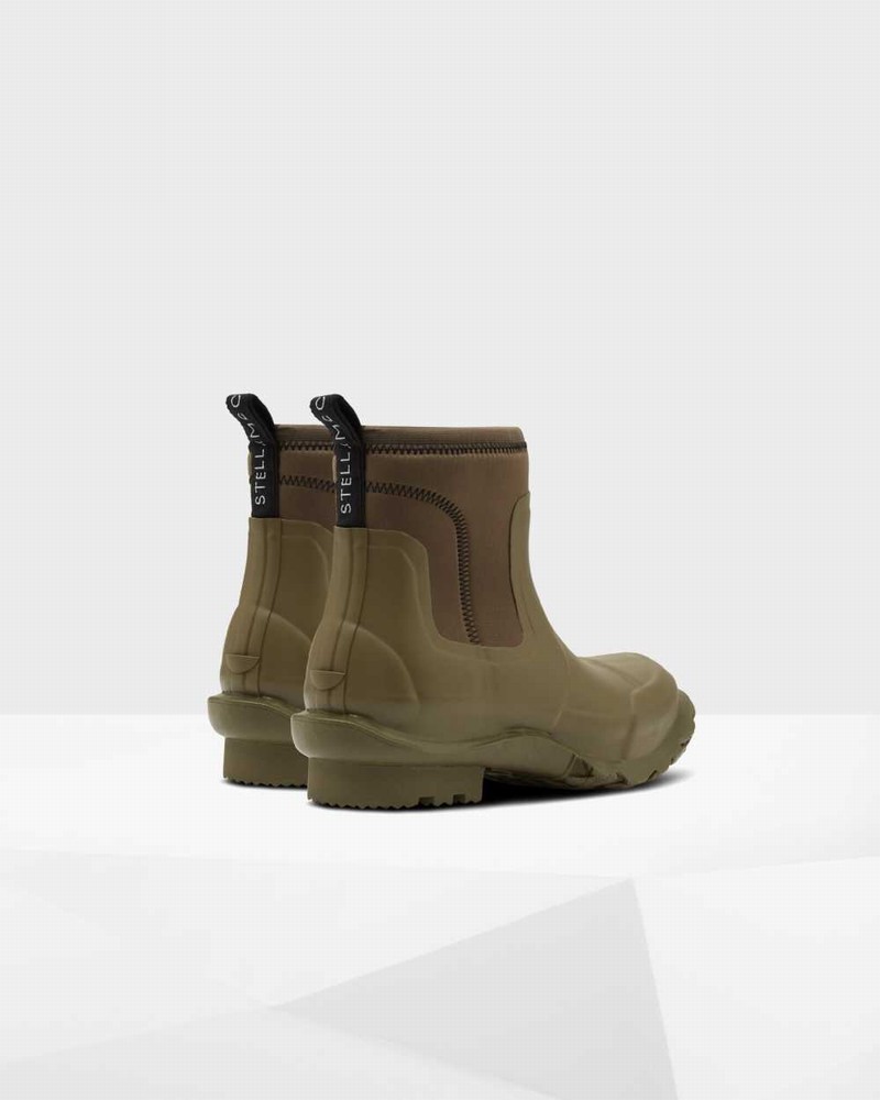 Hunter Stella McCartney x Women Boots Olive | 140495967