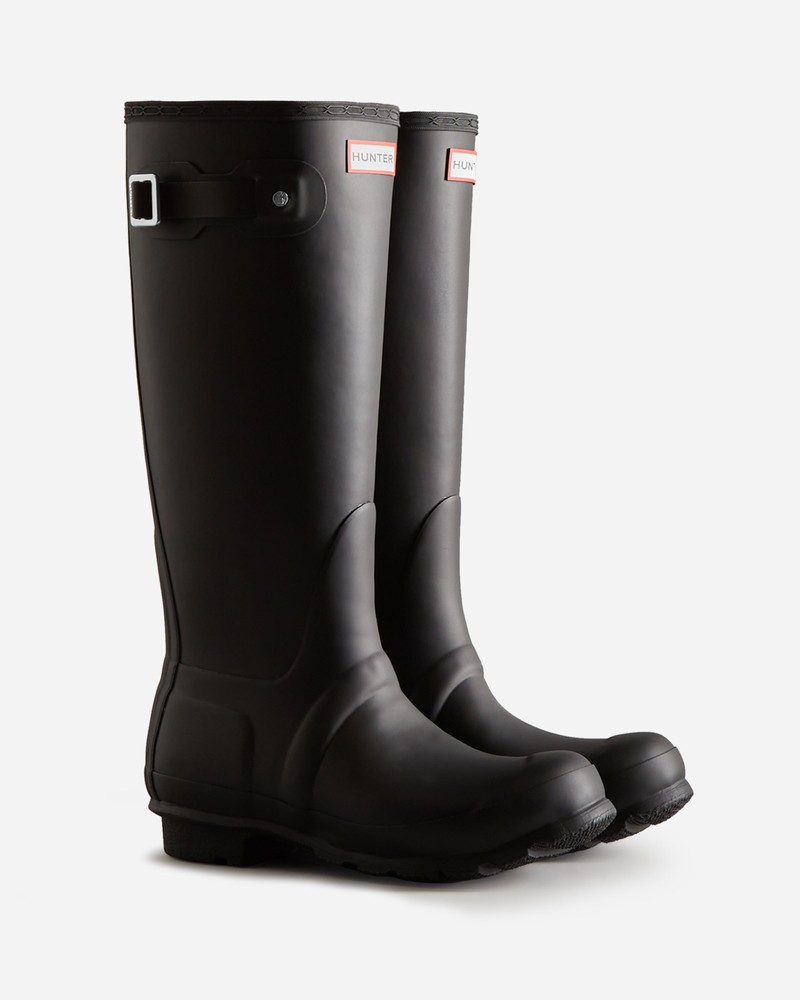 Hunter Tall Insulated Women Wellington Boots Black | 454202990