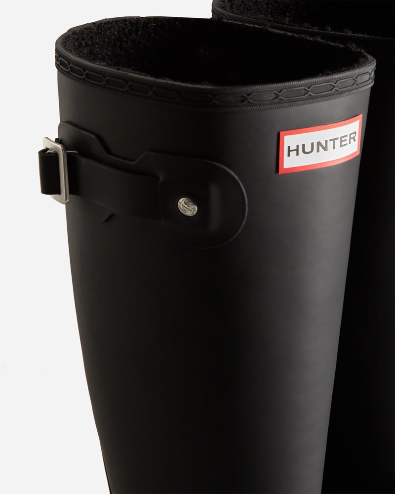 Hunter Tall Insulated Women Wellington Boots Black | 454202990