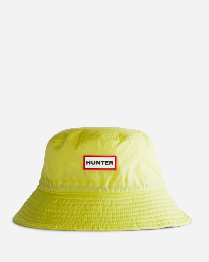 Hunter Travel Nylon Men Bucket Hats Yellow | 774010529