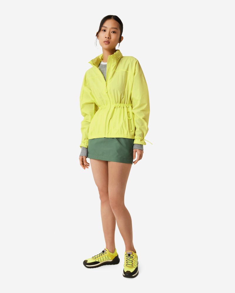 Hunter Travel Recycled Nylon Shell Women Jackets Yellow | 785720922