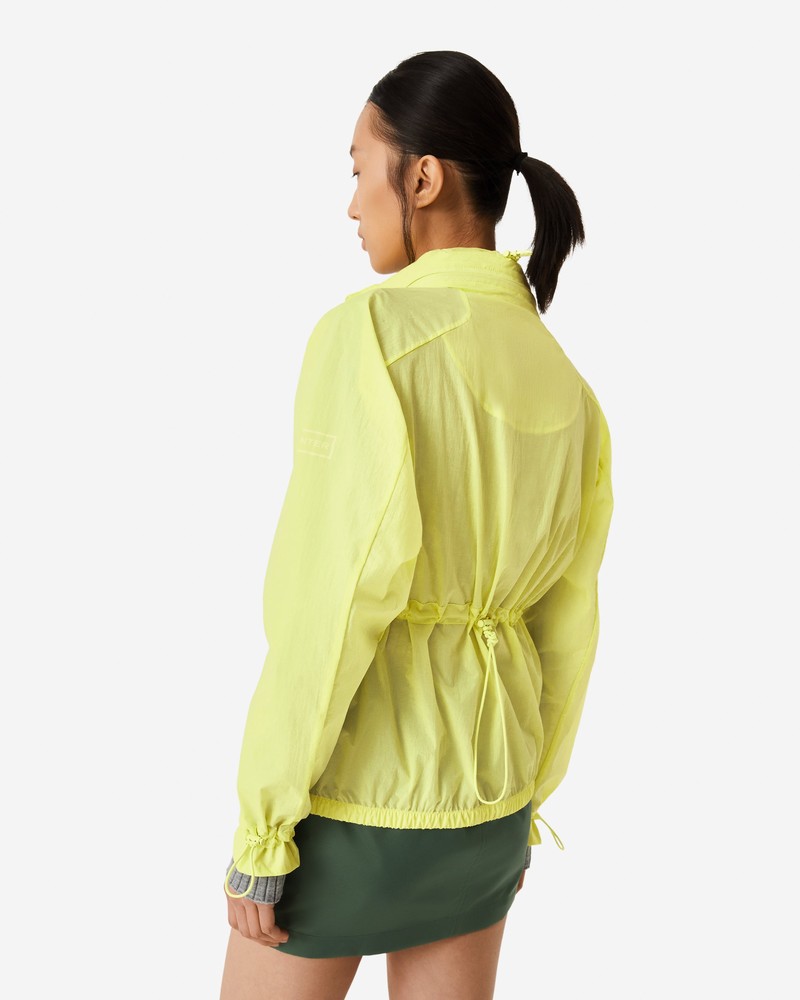 Hunter Travel Recycled Nylon Shell Women Jackets Yellow | 785720922