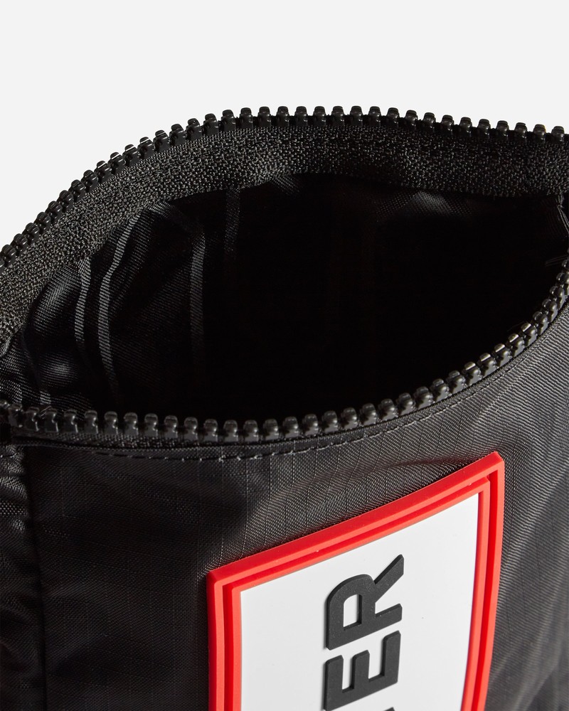Hunter Travel Ripstop Recycled Nylon Men Phone Bag Black | 594820966