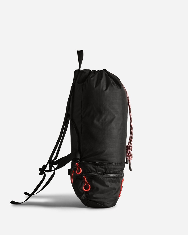 Hunter Travel Ripstop Recycled Nylon Two-Way Women Backpacks Black | 405303589
