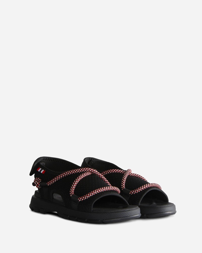 Hunter Travels Women Sandals Black | 987755057