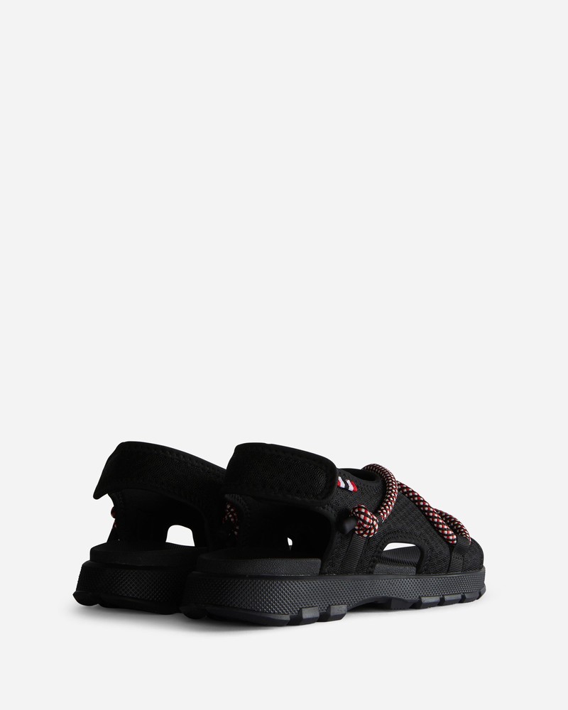 Hunter Travels Women Sandals Black | 987755057