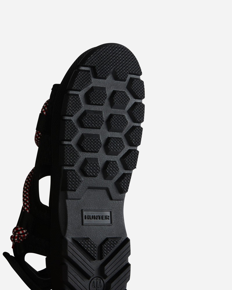 Hunter Travels Women Sandals Black | 987755057