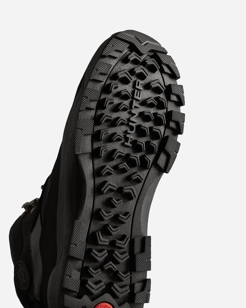 Hunter Urban Explorer Lace-Up Leather Commando Men Boots Black | 329607978