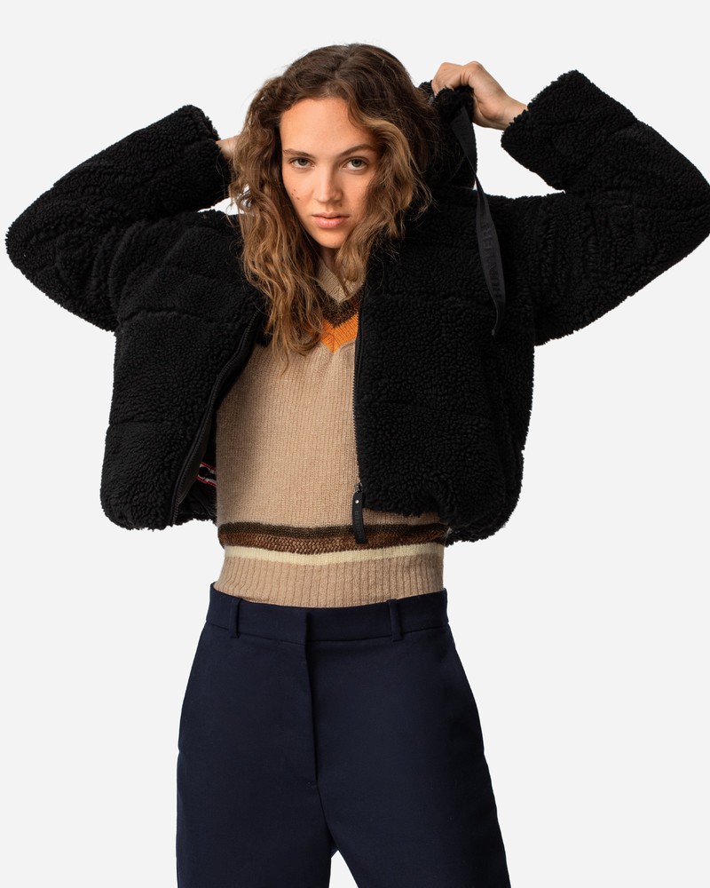 Hunter Wanderer Cosy Puffer Women Jackets Black | 334903670