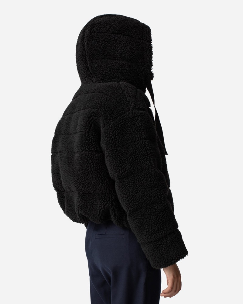 Hunter Wanderer Cosy Puffer Women Jackets Black | 334903670