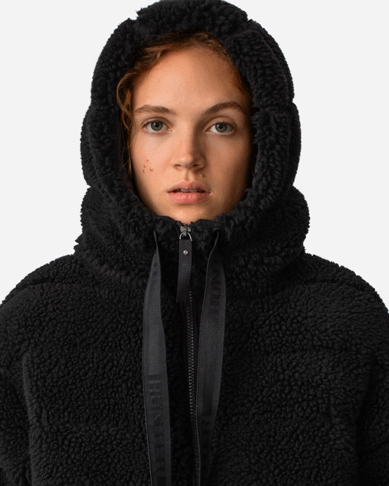 Hunter Wanderer Cosy Puffer Women Jackets Black | 334903670